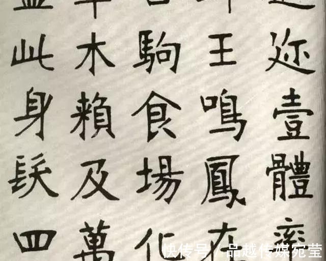 千字文$张裕钊楷书千字文，金石味十足