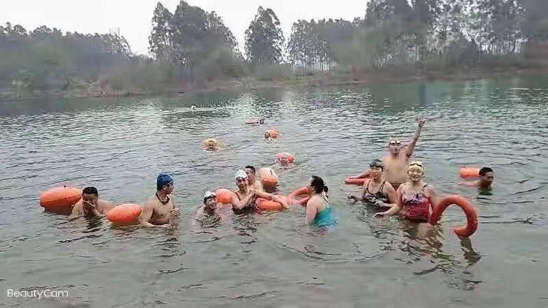 冬泳|太美了！江华惊现“小东江”和一群不畏严寒的冬泳人