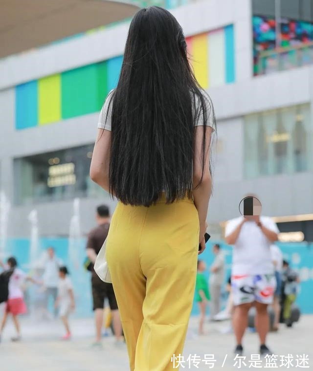 气质 一头秀发,头戴墨镜,白黄搭配,气质高雅,构筑一幅美妙的画卷!