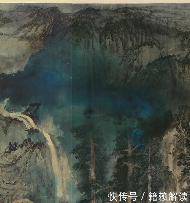 绘画$张大千画的作品,比齐白石作品大气,专家:无法正常估价