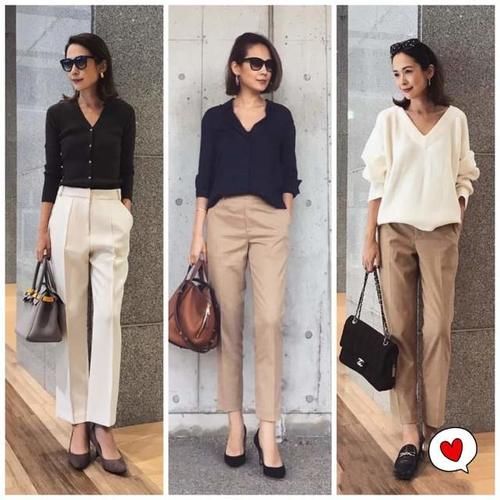 被这个博主“种草”了，西裤穿搭优雅高级，太好看了