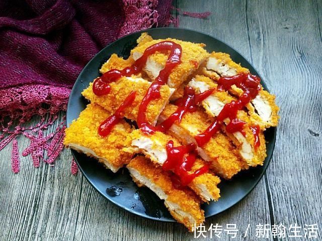 鸡肉|鸡排风靡大街小巷，自己动手就能做，只要会用烤箱就行