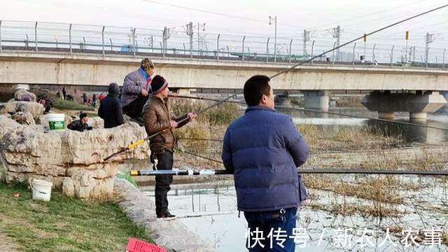 山东一河流入海口成天然黑坑,钓鱼人蜂拥而至,鱼获到底怎么样?