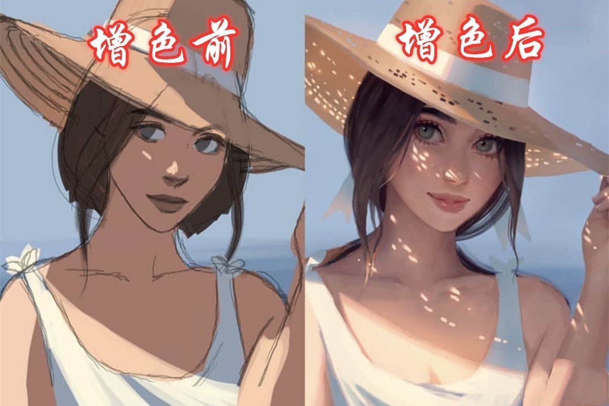 驯龙高手!描线画得一般不要紧,画师告诉你只要会上色,一样能够惊艳众人