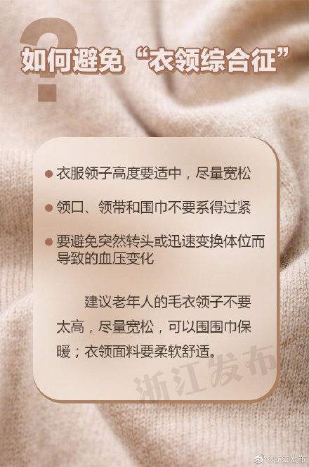 衣领综合征 穿不了高领毛衣？可能是“衣领综合征”在作怪