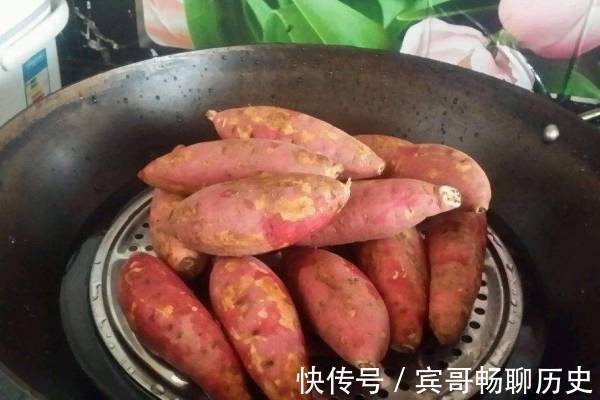蒸红薯时,很多人第一步就错了,学会2个土方法,一锅都不够吃!