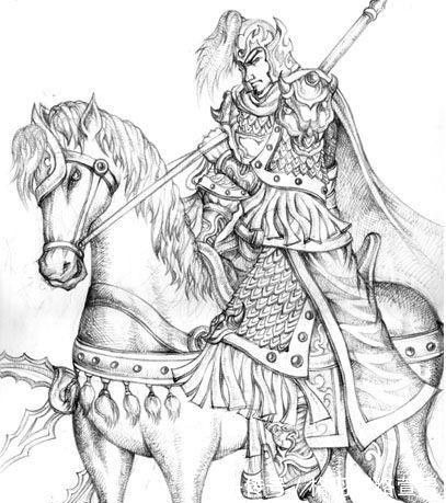 伍云召#隋唐十大英雄好汉,你知道都是谁,第一名已经不像人