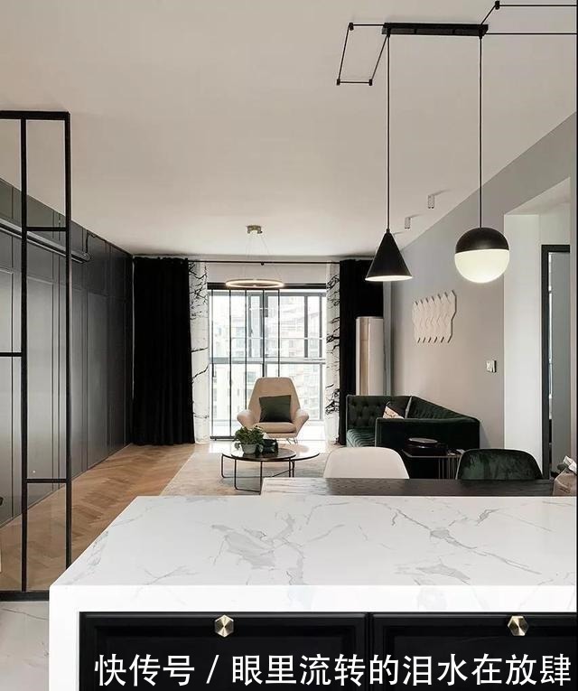 小吧|110平三居室,储物间、衣帽间、中西厨都有了(附设计图)!