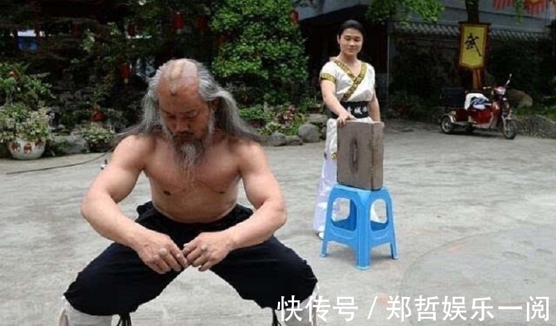 青城|何道君:中国硬气功第一人,曾约战泰森,参加比武招亲娶得娇妻