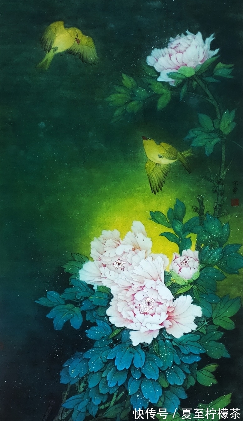 美术学院&余梦:金秋送祝福 国庆谱华章