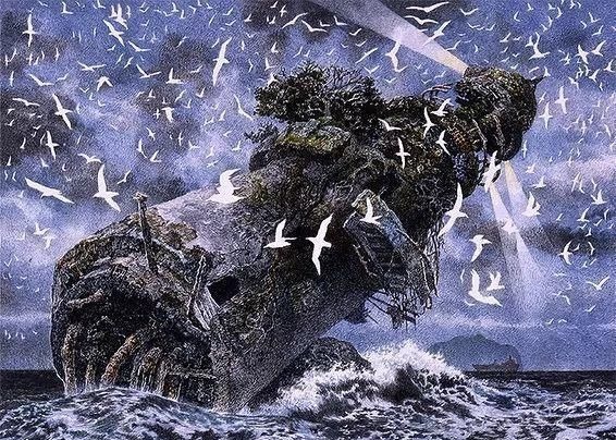 幅画!一幅画画了3年,细到要用放大镜,他把钢笔画玩到了极致