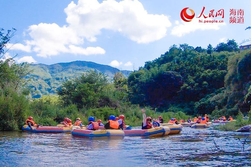 五指山|海南五指山：夏日漂流享清凉