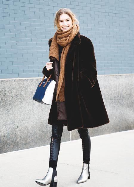 冬季围巾怎么搭配才保暖又时髦？记住这4个小技巧就足够了