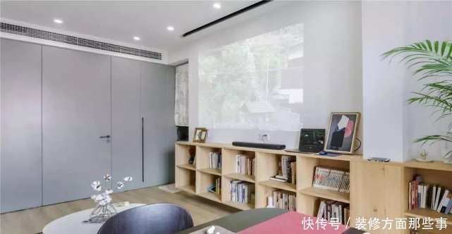 北欧|87平北欧混日式风将客厅打造舒适的家庭影院,阳台设计成品茶区