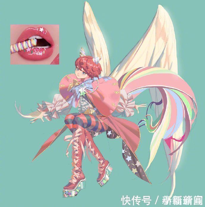 项链|发卡、耳环也能变美少女？这位画师脑洞太大，什么都能拟人化