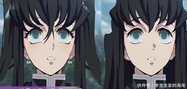 香奈乎|官方画风下性转《鬼灭之刃》,富冈义勇变御姐,炭治郎变成萌妹子