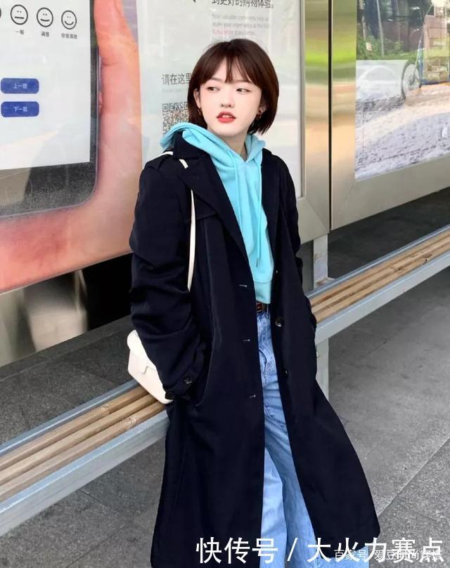 卫衣|卫衣这么穿,真的显胖又显矮