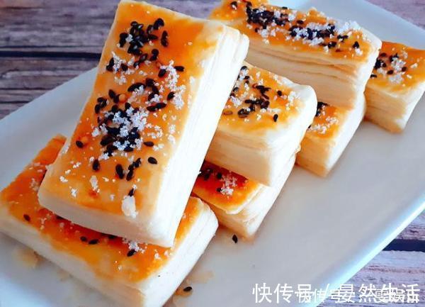 糕点|不用黄油这也能制作千层酥，据说真的有一千层，赶快来数数
