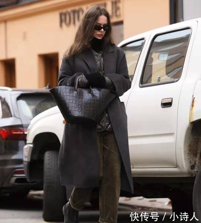 格纹 穿对大衣=高级感和显贵气?3招思路,越简单越高级