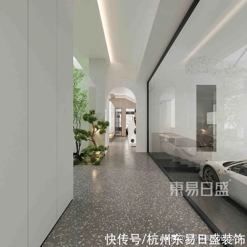 豪宅|750㎡极简风别墅设计,日子不紧不慢,生活不急不躁