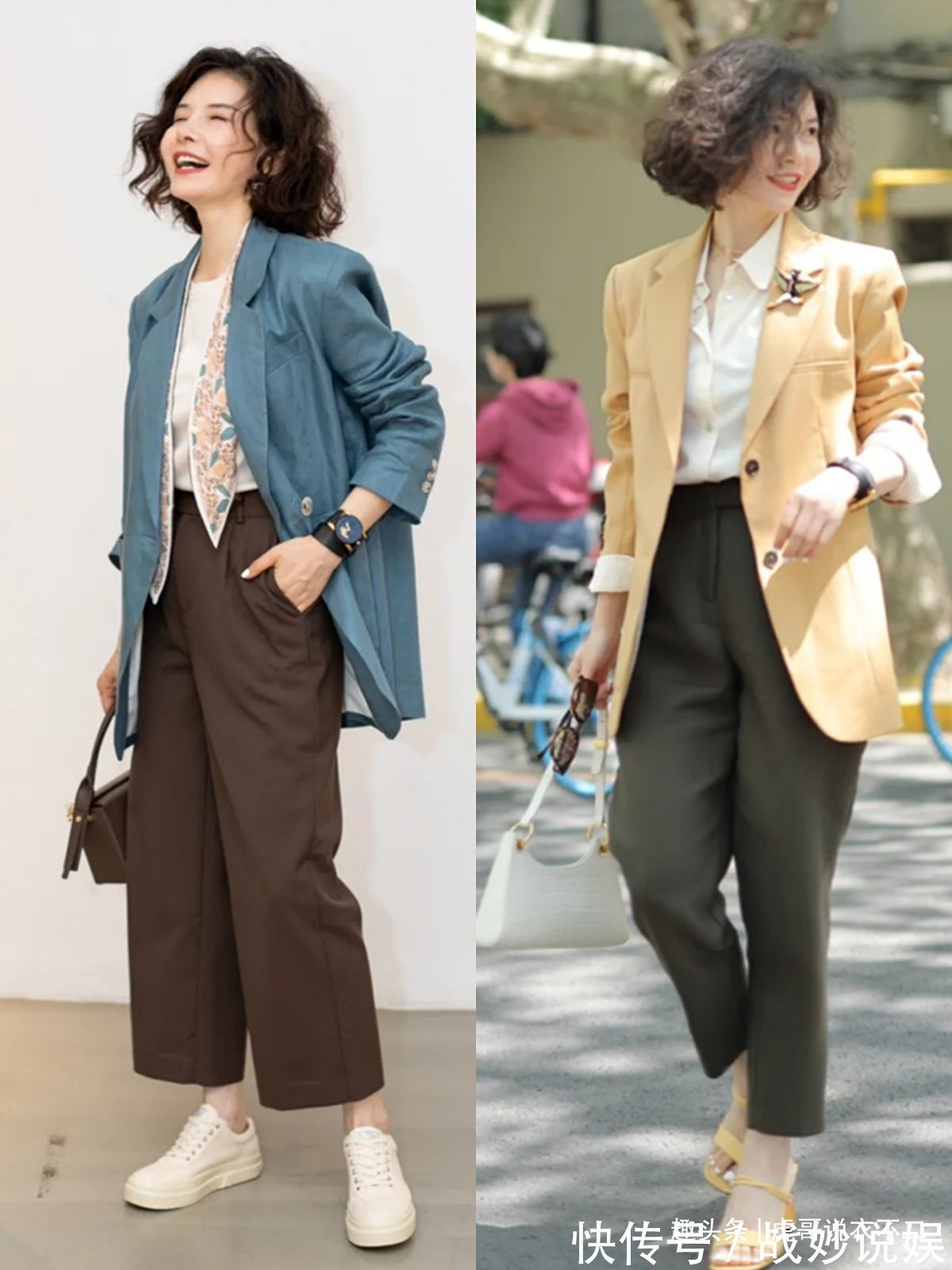 马甲 人到中年会打扮很重要，这位姐姐凭减龄搭配圈粉，不老气、不扮嫩