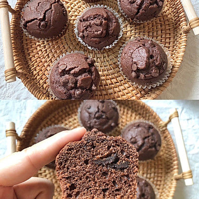 搅一搅1分钟快手做巧克力麦芬蛋糕