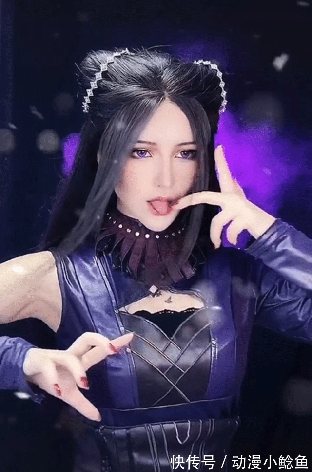 孟依然|斗罗十二美女经典cos!月华比比东超传神,阿银小舞如同动漫原版