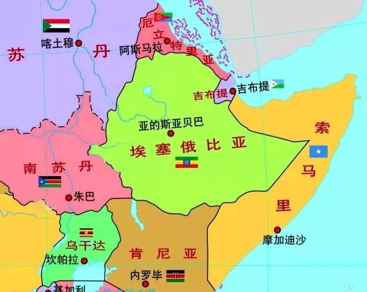 意大利|地图看世界；意大利是最失败的殖民帝国