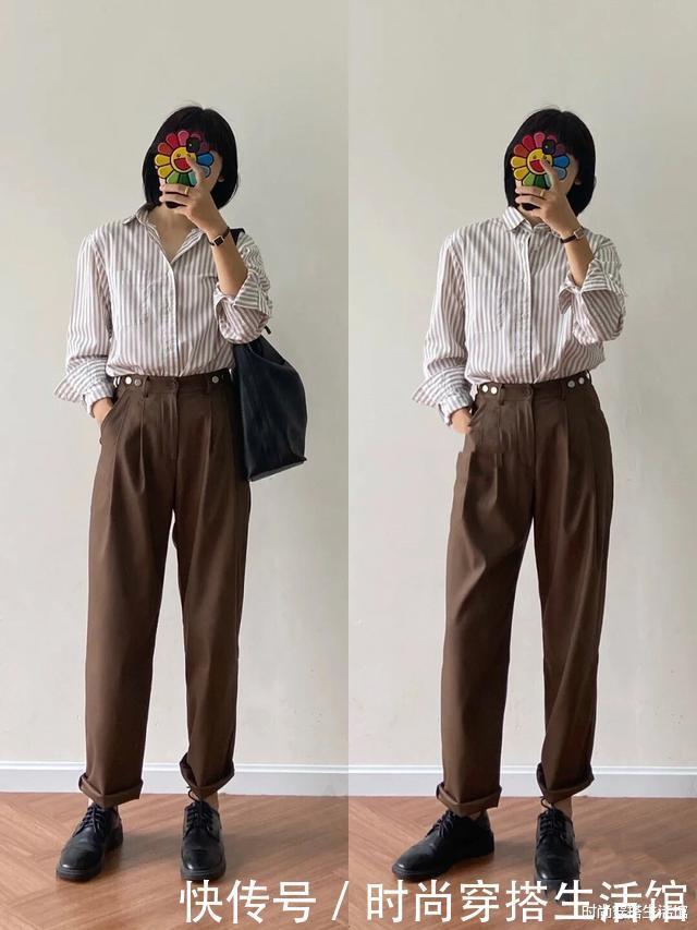 t恤衫|腿粗胯大的女生怎么穿？4个“显瘦公式”，轻松拥有曼妙身姿