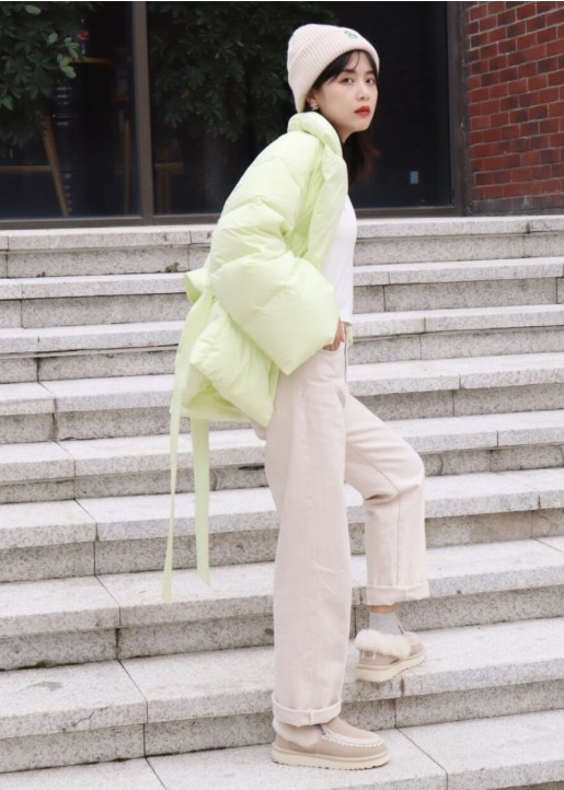 焦糖色 小个子穿羽绒服配啥鞋才好看?建议选择这4双,时髦百搭又显高