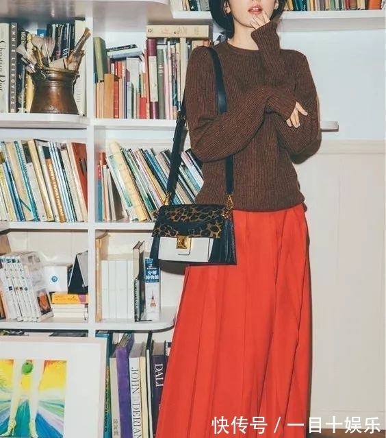 红棕调 这些秋冬配色,看一眼就暖了!