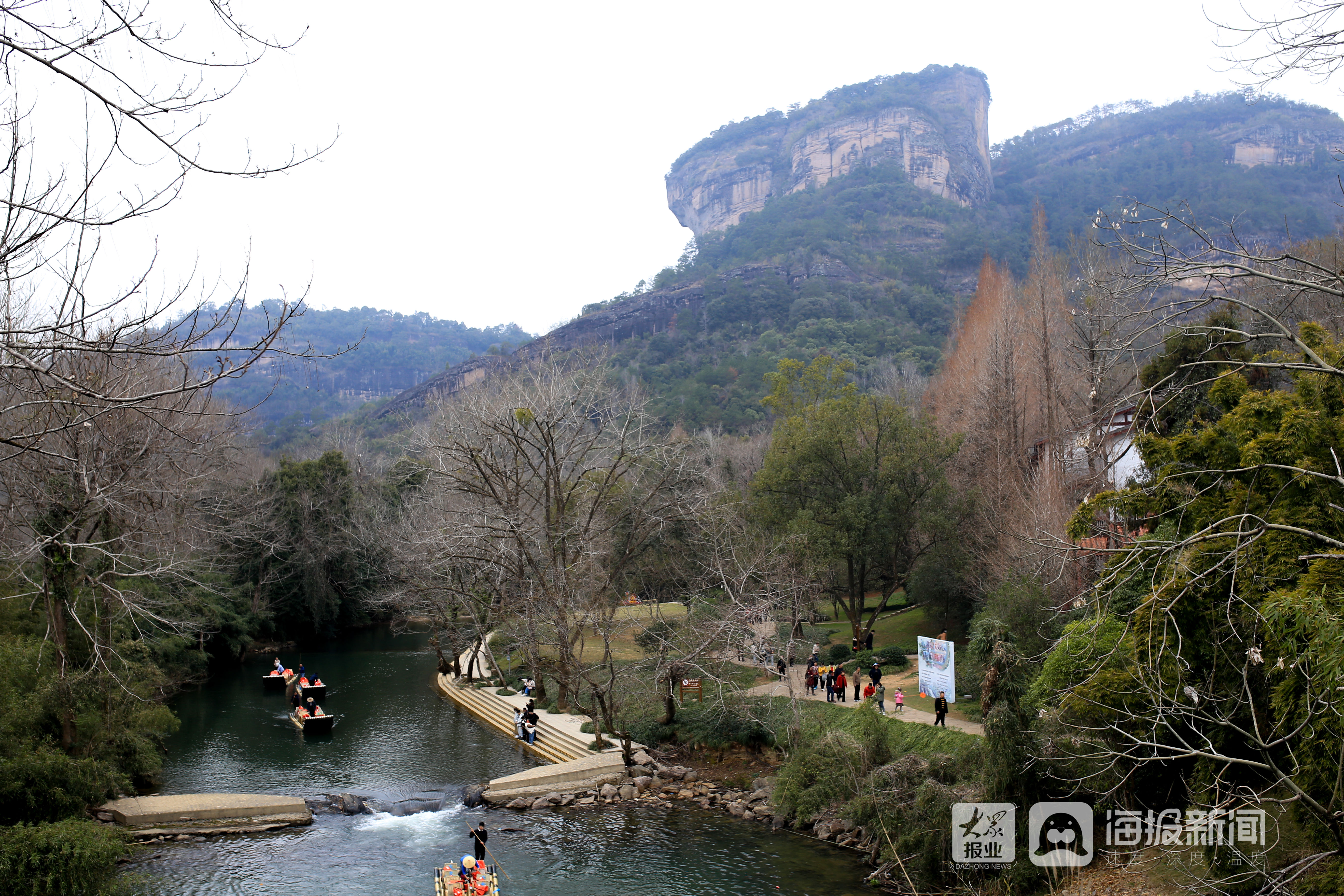 组图：武夷山景区针对未返乡人员春节免票20天