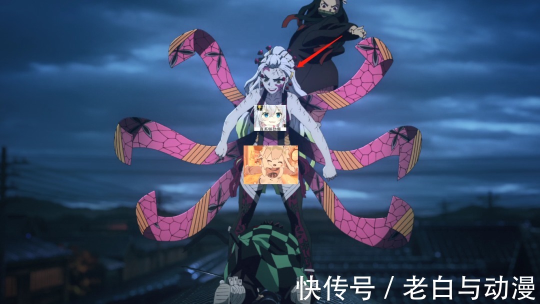 炭治郎|鬼灭游郭篇06话:堕姬到处立flag,被炭治郎打蒙了