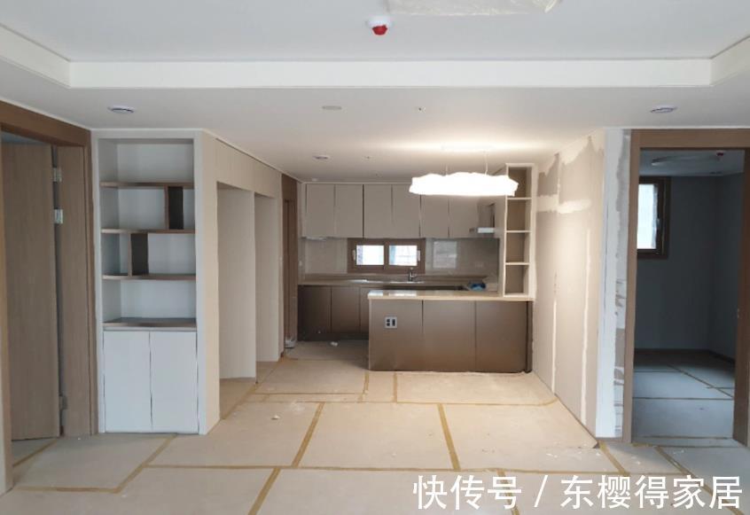 餐边柜|为了两个小公主，109㎡淘汰沙发和电视，温馨轻松的氛围惹人羡慕