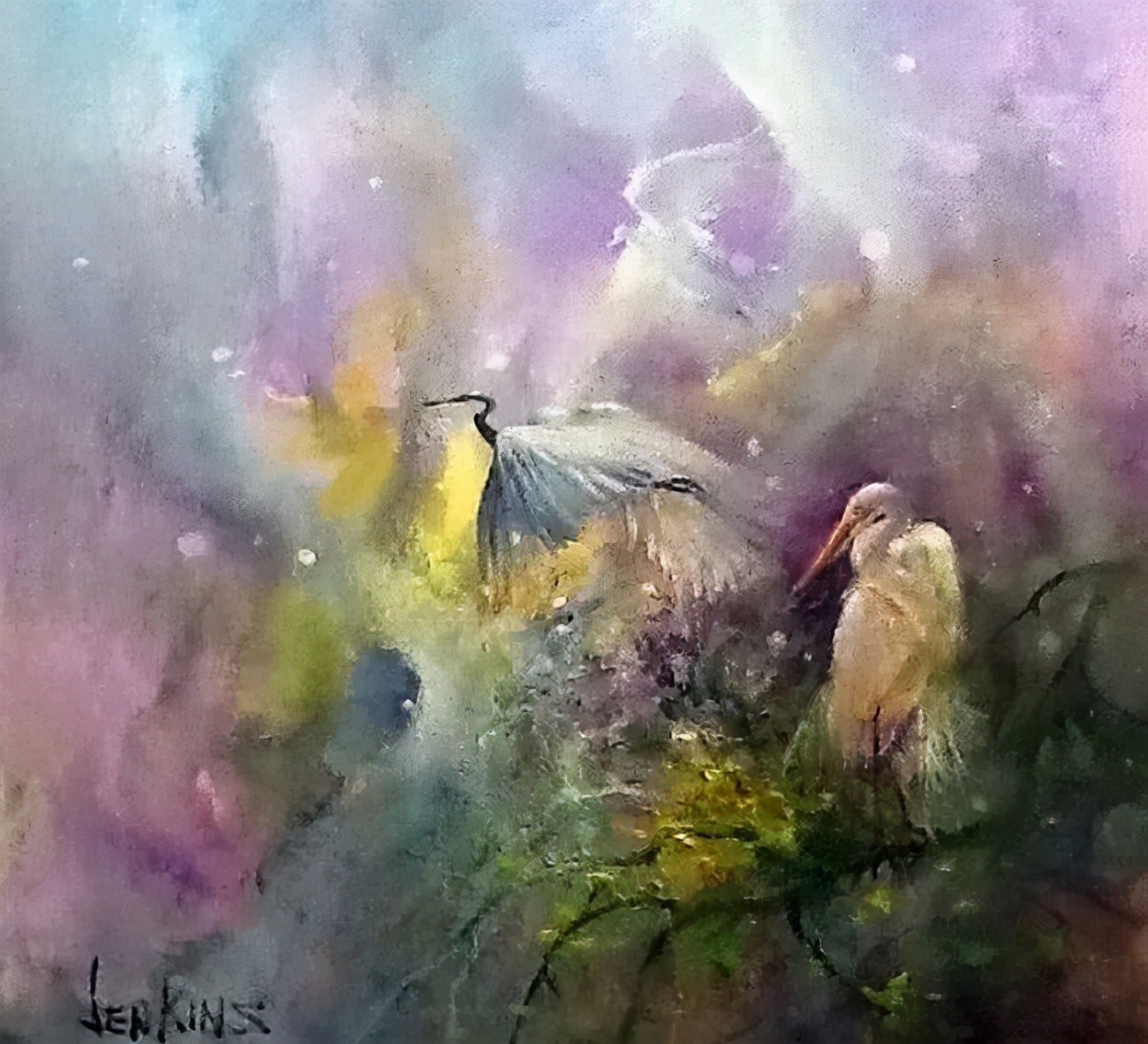 加里$这对老夫妇教授绘画40多年,画的花也太漂亮了!