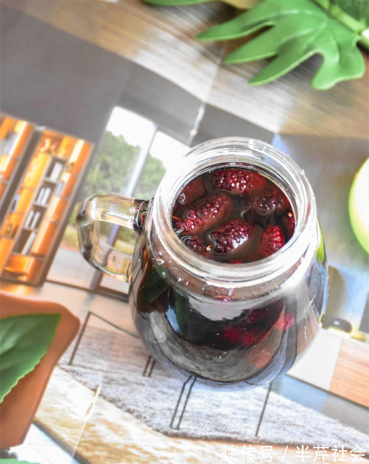 桑葚酒|别总去染发了,白头发的人多吃此果酒,坚持半个月,头发乌黑发亮