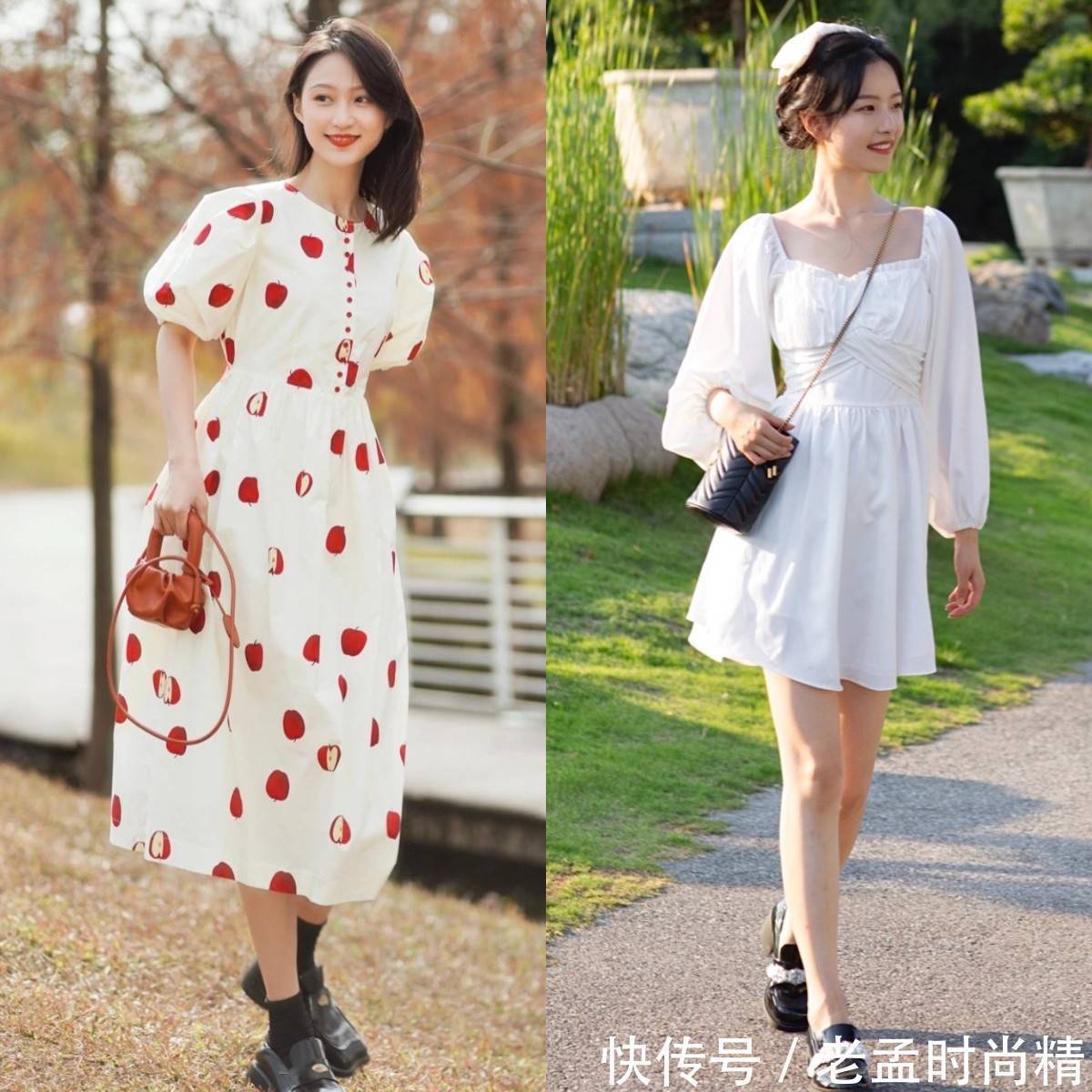 女人味 想不到“法式茶歇裙”又火了,优雅还有女人味