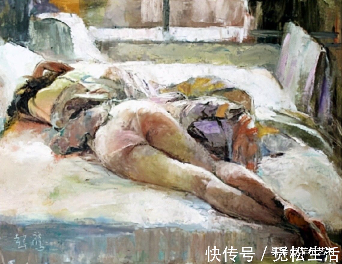 美术家协会@性感娇媚——著名艺术家赵鹰女体油画作品欣赏