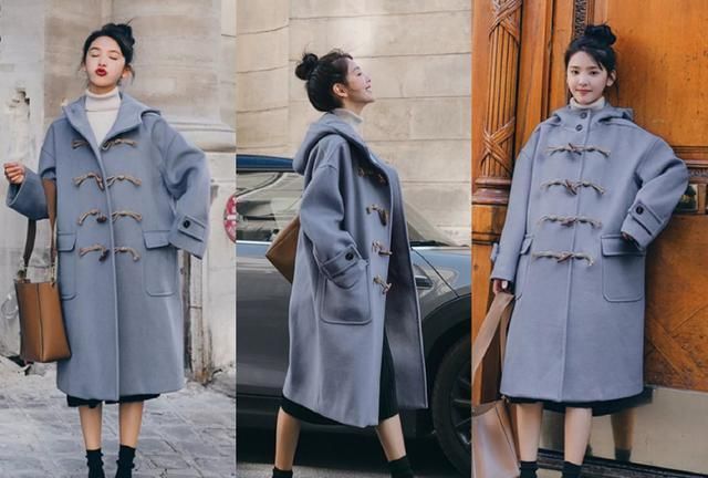 大衣|冬天买大衣就选择这几种颜色,黄皮穿也很衬肤色、显白!