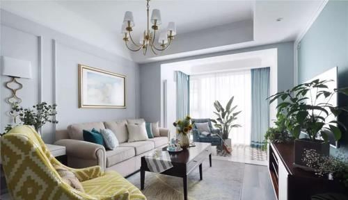 阳台|客厅和阳台打通后,窗帘这样挂才更美观又实用!你家挂对了吗?