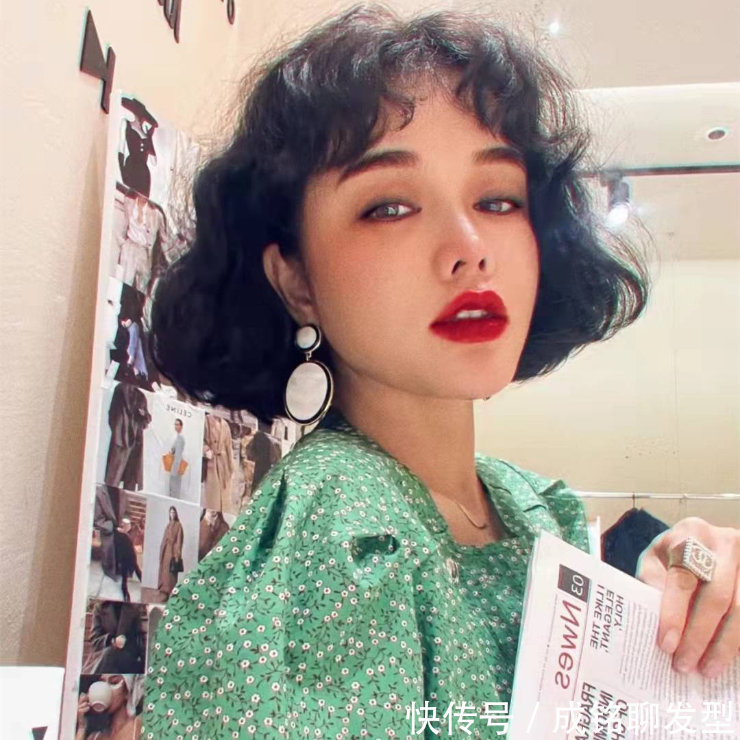 波纹|短发怎么烫好看?这四种超人气网红烫发,只要能中三种你就是女神