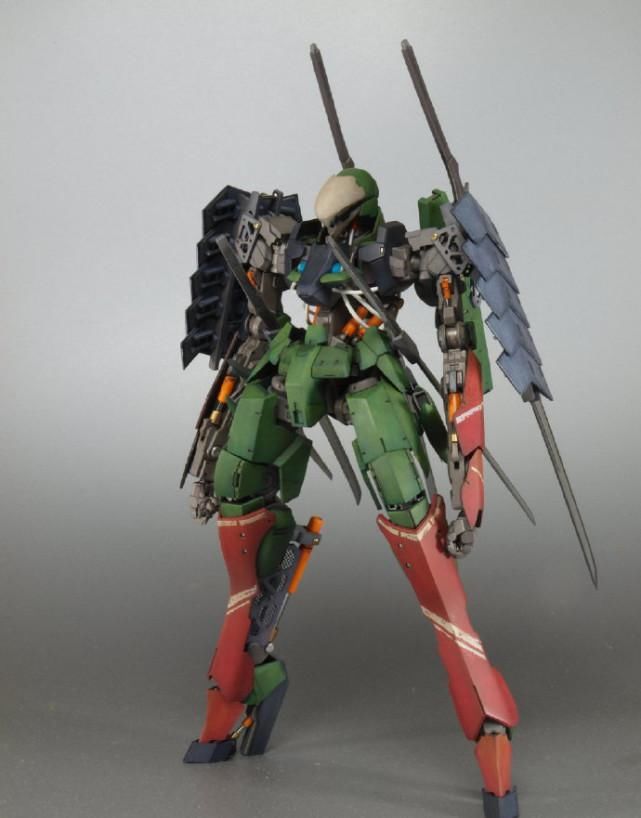 模玩控：1:100比例武士风格雷兹模型