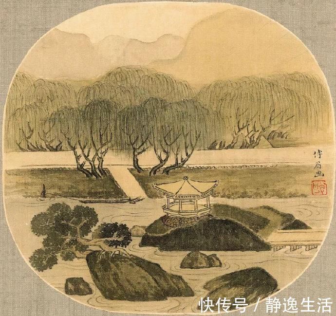 阳曲人#明清文人的山水情怀——傅山、傅眉父子《山水花卉册》欣赏