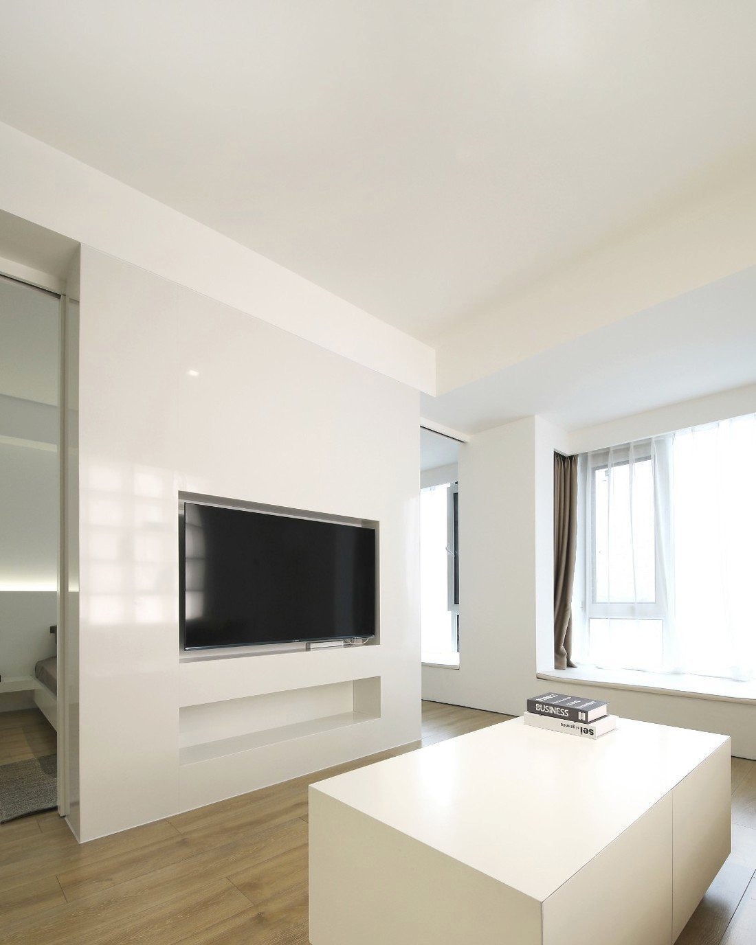 实用|看了她的46㎡小窝,头一回见卧室装两个门,美观又实用,很聪明