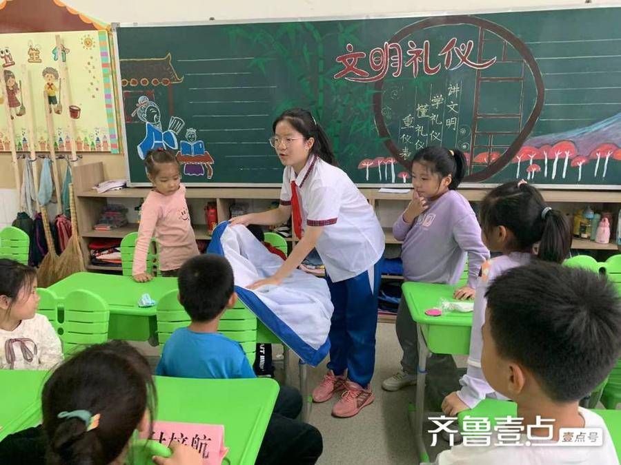 一年级|博兴县实验小学：大手拉小手，文明齐步走