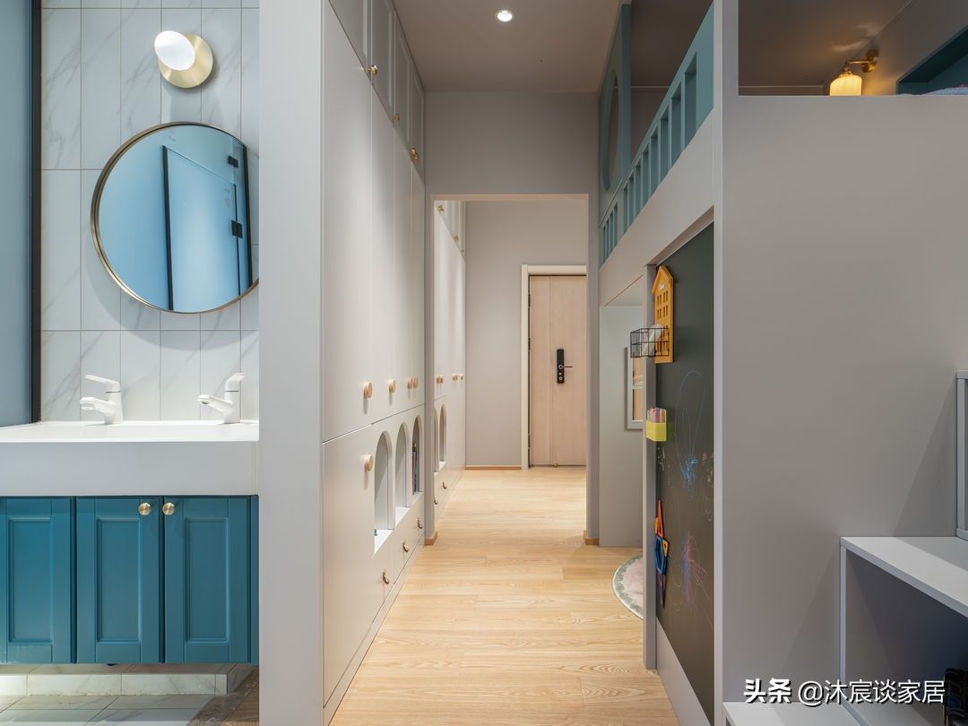 高低床|佩服!她把仅55㎡的家重新改造,有“4室”两卫,老破小逆袭成功