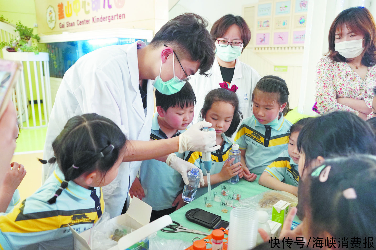 高招|快检车开进幼儿园“食安护苗”有高招