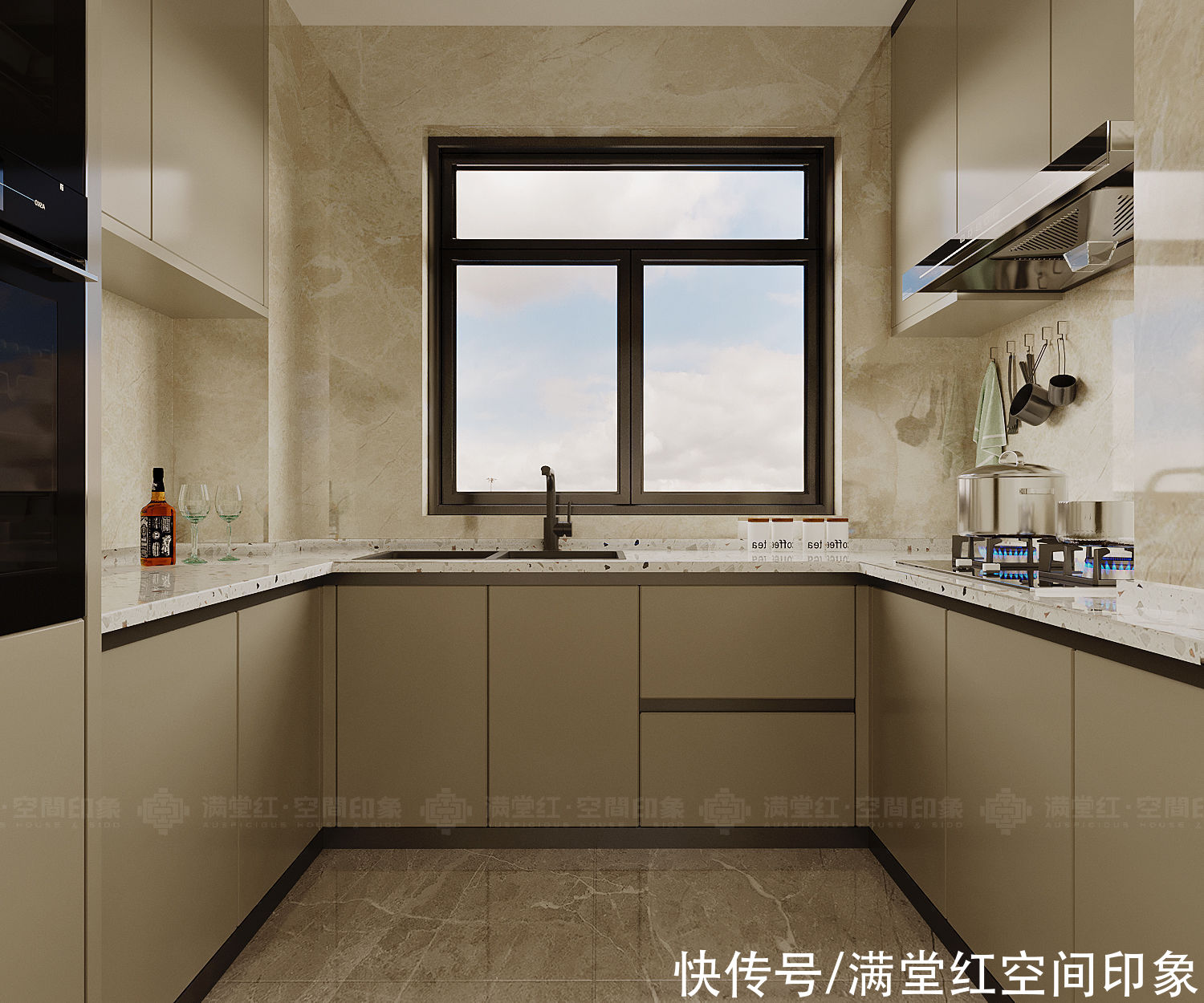 时尚|大户型的装修设计创想，与众不同的轻奢风，多种元素的碰撞