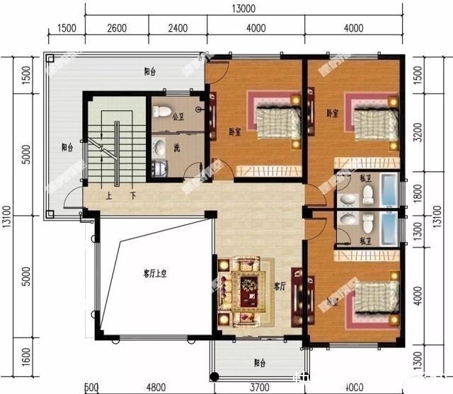四层别墅|两栋开间尺寸接近的四层别墅,第二栋造型真的很美!
