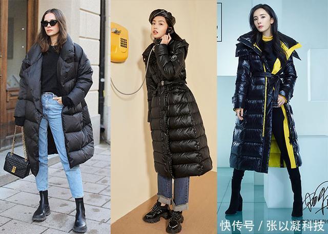 寒冷天穿长款羽绒服才是最前卫的时髦精
